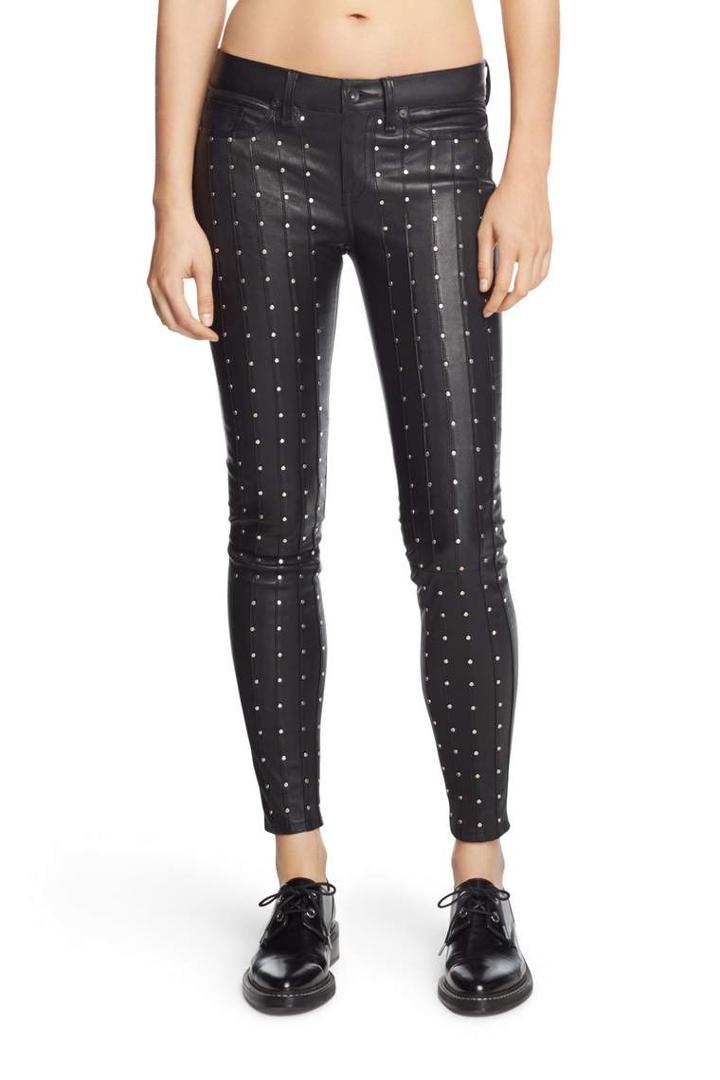 Rag & Bone - Hyde - Black Leather Stud - 23