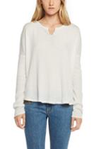 Rag & Bone - Sierra Long Sleeve Waffle - Ivory - Xxs
