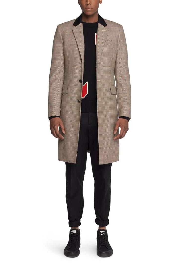 Rag & Bone - Dagger Ii Coat - Black/ Camel Multi - 36
