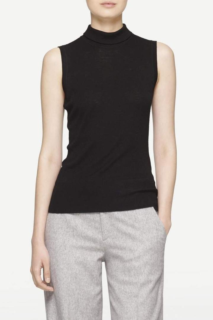 Rag & Bone - Briony Tneck Sleeveless - Black - Xxs