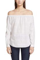 Rag & Bone - Off The Shoulder Top - White - Xxs