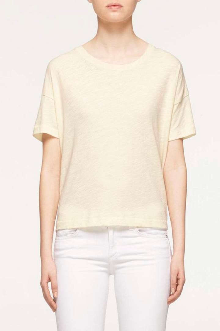 Rag & Bone - Suzanne Tee - Pale Yellow - Xxs