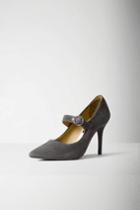 Rag & Bone - Glenna Mary Jane - Granite Suede - 35 / 5