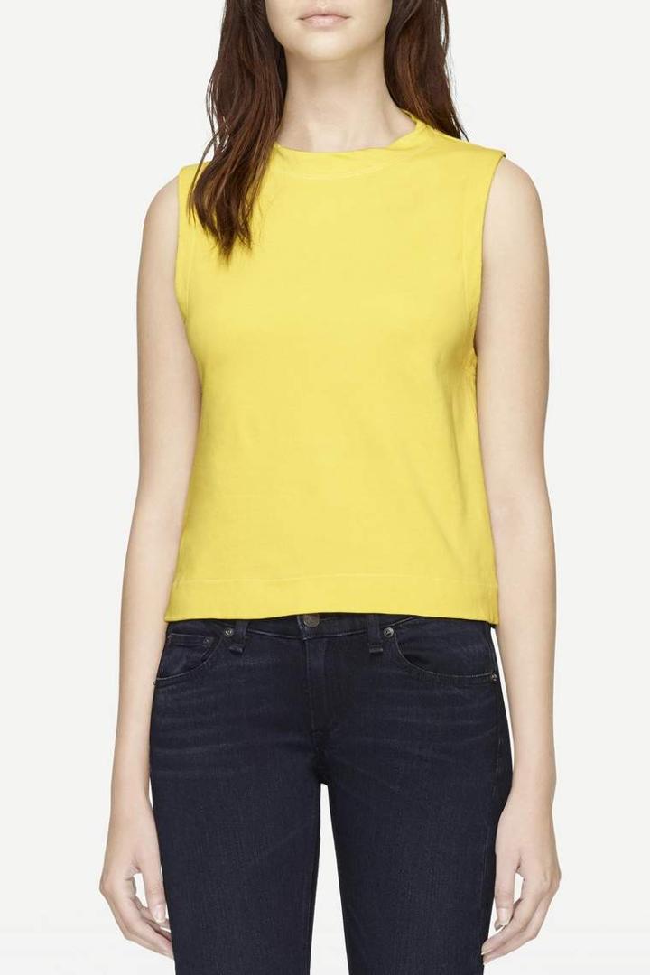 Rag & Bone - Charley Mock Neck - Yellow - Xxs
