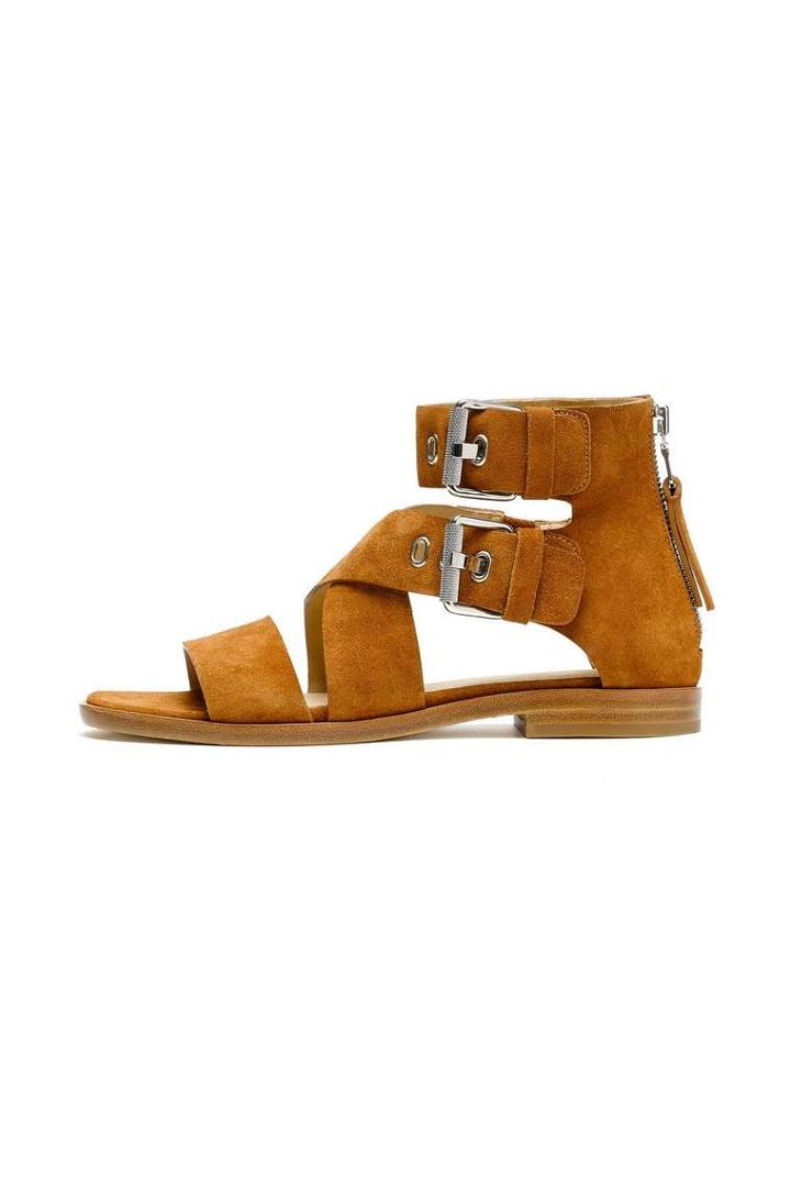 Rag & Bone - Madeira Sandal - Tan Suede - 35 / 5
