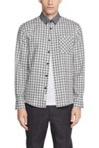Rag & Bone - Yokohama Shirt - White/ Medium Grey - Xs