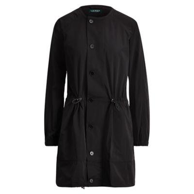 Ralph Lauren Drawcord Taffeta Jacket Black