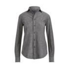 Ralph Lauren Slim Fit Chambray Shirt Sulfur Black