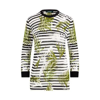 Ralph Lauren Print Cotton-linen Sweater Multi