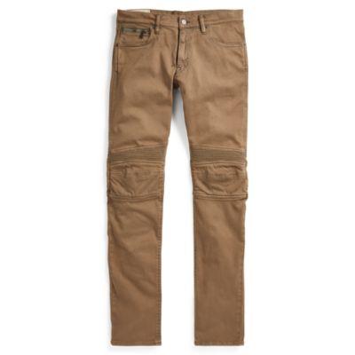 Ralph Lauren Stretch Moto Jean Pence Dark Olive