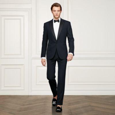Ralph Lauren Anthony Navy Peak Lapel Tuxedo Navy