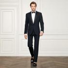 Ralph Lauren Anthony Navy Peak Lapel Tuxedo Navy