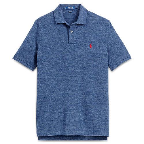Polo Ralph Lauren Classic Fit Cotton Mesh Polo Classic Royal Heather