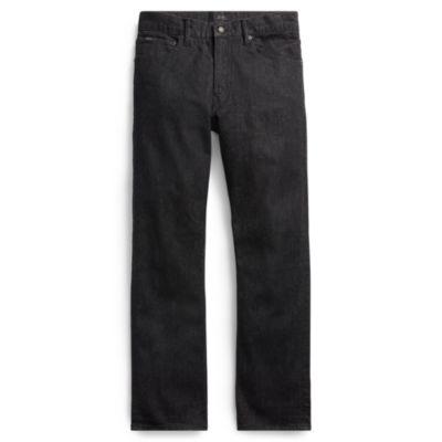 Ralph Lauren Prospect Straight Stretch Jean Harris Black Stretch