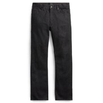 Ralph Lauren Prospect Straight Stretch Jean Harris Black Stretch