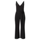 Ralph Lauren Jersey Wide-leg Jumpsuit Polo Black