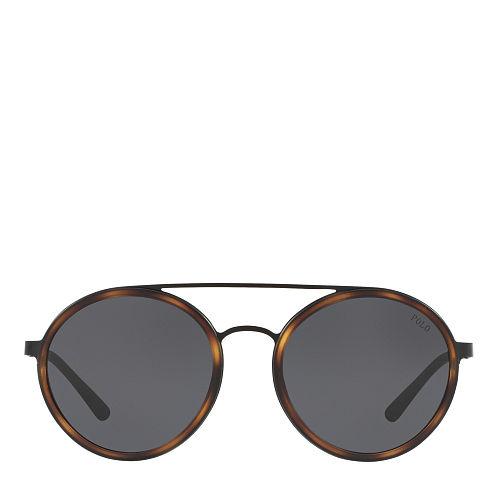 Polo Ralph Lauren Double-bridge Sunglasses Dark Gray