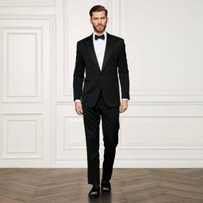 Ralph Lauren Wool Peak-lapel Tuxedo Black