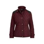 Ralph Lauren Quilted Jacket Burgundy Xsp