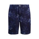 Ralph Lauren Classic Fit Chambray Short Vintage Tonal Hibiscus