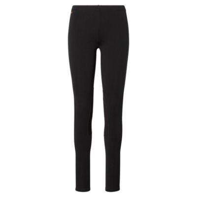 Ralph Lauren Suede-patch Jodhpur Legging Polo Black