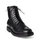 Ralph Lauren Trystan Vachetta Leather Boot Black