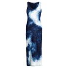 Polo Ralph Lauren Tie-dye Jersey Tank Dress Indigo Dye