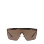Ralph Lauren Rl Hinge Shield Sunglasses Matte Bronze