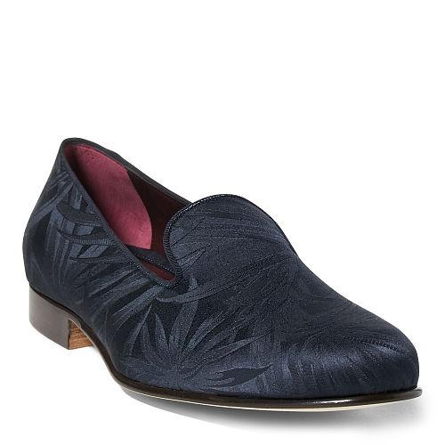 Ralph Lauren Collis Jacquard Slipper Navy