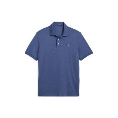 Ralph Lauren Classic Fit Soft-touch Polo Rustic Navy Heather 2xl Tall