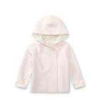 Ralph Lauren Double-breasted Fleece Hoodie Morning Pink 12m