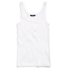 Ralph Lauren Ribbed Cotton Tank Top White