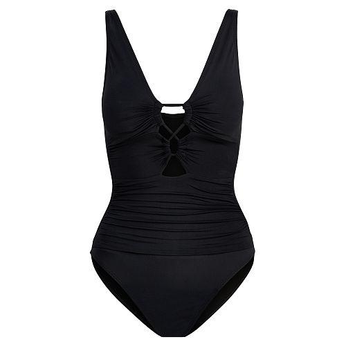 Ralph Lauren Lauren Keyhole-front One-piece