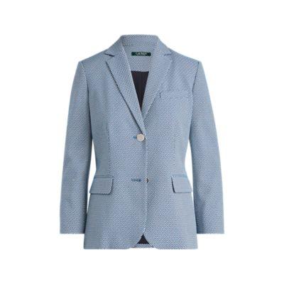 Ralph Lauren Print Blazer Blue Multi 14p