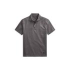 Ralph Lauren Custom Slim Fit Mesh Polo Polo Black/grey Heather