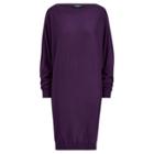 Ralph Lauren Dolman-sleeve Sweater Dress Dark Mulberry