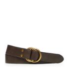 Polo Ralph Lauren O-ring Leather Belt Mahogany