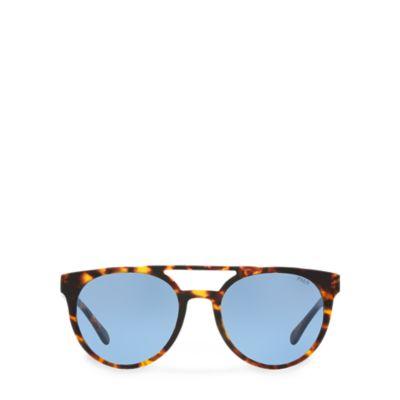 Ralph Lauren Keyhole-bridge Sunglasses Vintage Tortoise