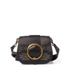 Ralph Lauren Microstud Leather Lennox Bag Black