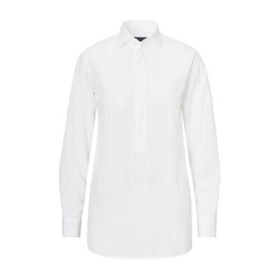 Ralph Lauren Cotton Broadcloth Tunic White