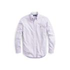 Ralph Lauren Classic Fit Oxford Shirt Grape/white 3xl Tall