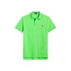 Ralph Lauren Custom Slim Fit Mesh Polo Force Green/purple Pp