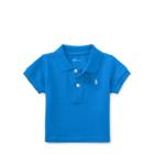 Ralph Lauren Cotton Mesh Polo Shirt True Royal 9m