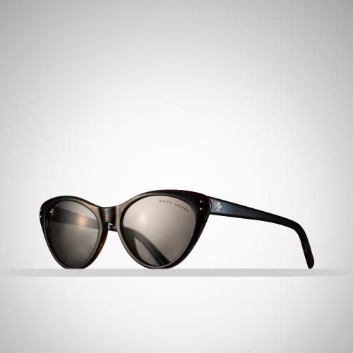 Ralph Lauren Super Cat Eye Sunglasses Black