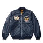 Ralph Lauren Rrl Twill Bomber Jacket Midnight Navy