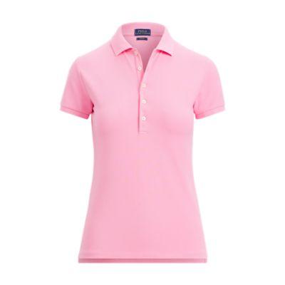 Ralph Lauren Classic Fit-short Sleeve-knit Pale Rose