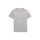 Ralph Lauren Custom Slim Fit Pocket T-shirt Dark Vintage Heather