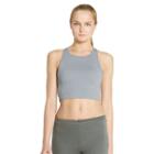 Polo Ralph Lauren Cutaway Cropped Graphic Tank Flagstaff Grey