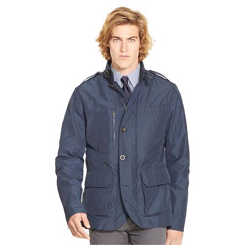 Polo Ralph Lauren Military-inspired Sport Coat Aviator Navy