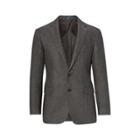 Ralph Lauren Connery Linen Suit Jacket Charcoal And Black